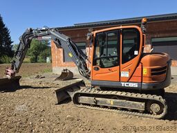 Yanmar Schaeff TC85 Raupenbagger inkl. Tieflade