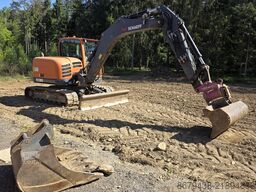 Yanmar Schaeff TC85 Raupenbagger inkl. Tieflade