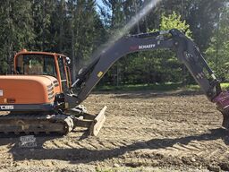 Yanmar Schaeff TC85 Raupenbagger inkl. Tieflade