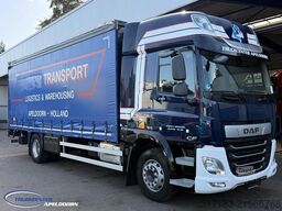 DAF CF 290 FA Schuifdak, Laadklep