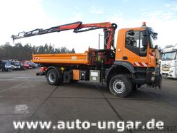 Iveco Trakker 360 Kipper Allrad 4x4 Kran Palfi