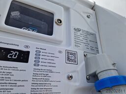 trailershop großer Lebensmittel Kühlanhänger Aluwanne mit Seitentür 230V Arktik 2000 Kühlung