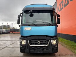 Renault T 460 6x2/4 STEERED PUSHER AXLE