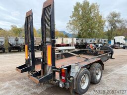 OBERMAIER TT 10,5 Tandem Tieflader Rampen 8150Kg Nutzlast