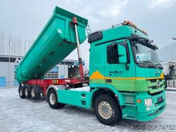 MERCEDES-BENZ Actros 1844 MP3 Retarder + Auflieger 24m³ Hardox