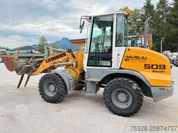 LIEBHERR L 509 Speeder Schnellwechsler Schaufel + Gabel