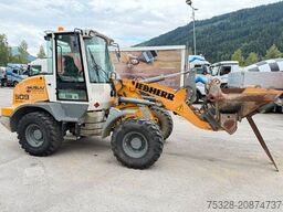 LIEBHERR L 509 Speeder Schnellwechsler Schaufel + Gabel