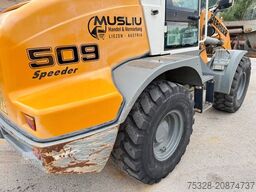 LIEBHERR L 509 Speeder Schnellwechsler Schaufel + Gabel