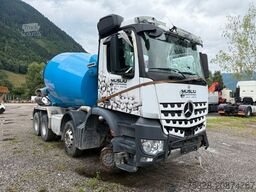 MERCEDES-BENZ Arocs 3240 8X4 BB 9m³ Liebherr unfall
