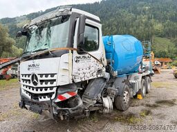 MERCEDES-BENZ Arocs 3240 8X4 BB 9m³ Liebherr unfall