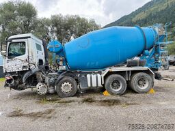 MERCEDES-BENZ Arocs 3240 8X4 BB 9m³ Liebherr unfall