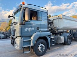 MAN TGS 18.460 4X2 BL Retarder + Aufliegr Schwarzmü