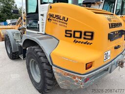 LIEBHERR L 509 Speeder Schnellwechsler Schaufel + Gabel