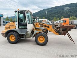 LIEBHERR L 509 Speeder Schnellwechsler Schaufel + Gabel