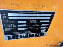 LIEBHERR L 509 Speeder Schnellwechsler Schaufel + Gabel