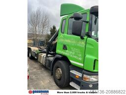 Scania Scania G 480/6x2-4, Lenk-Liftachse, Hiab Kran
