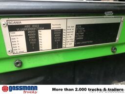 Scania Scania G 480/6x2-4, Lenk-Liftachse, Hiab Kran