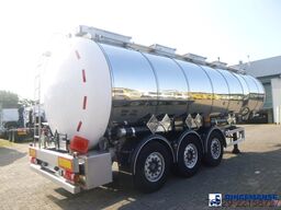 Fluid Chemical tank inox 37.2 m3 / 3 comp