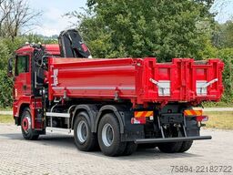 MAN TGS 33.400 * KIPPER 4,90 m + KRAN/FUNK * 6x4