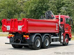 MAN TGS 33.400 * KIPPER 4,90 m + KRAN/FUNK * 6x4