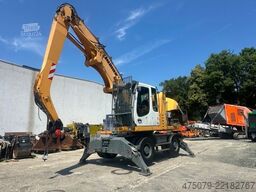LIEBHERR A 316 / Pfreud Waage / Umschlagbagger