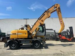 LIEBHERR A 316 / Pfreud Waage / Umschlagbagger