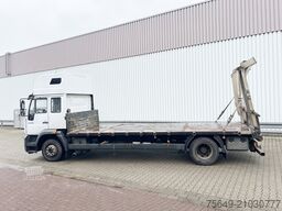 MAN LE 14.280 4x2 L LE 14.280 4x2 L, Maschinentransporter, 2x AHK