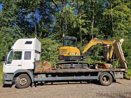 MAN LE 14.280 4x2 L LE 14.280 4x2 L, Maschinentransporter, 2x AHK