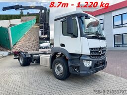 Mercedes-Benz Arocs 1840 L 4x2 Arocs 1840 L 4x2, Kran Palfinger PK12001L, Hochstand