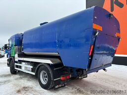 Scania P 340 4x2 ADR TANK 7000 l / VACUUM Jurop PR200 ...