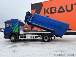 Scania P 340 4x2 ADR TANK 7000 l / VACUUM Jurop PR200 ...