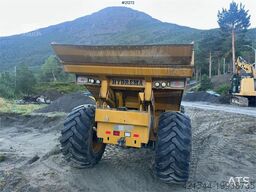Hydrema 912GS dump truck w/white signs. WATCH VIDEO.