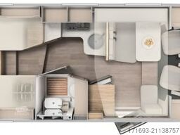 Carado T 338 pro+ Automatik / SAT / Combi 6E uvm