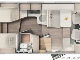 Carado T 338 pro+ Automatik/Safety Paket/Hubbett