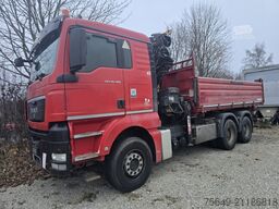MAN TGS 26.480 6x4 BB TGS 26.480 6x4 BB, Kran Hiab 244 E-5 Hiduo, Funk, 14,5m-880kg