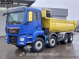 MAN TGS 35.460 8X4 17m3 tipper Steel suspension Big...
