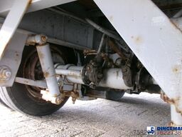 King 2-axle platform drawbar trailer 14t + ramps