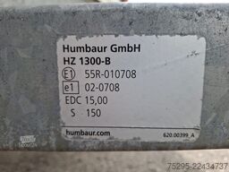 Humbaur Tieflader- Anhänger Pritsche   Plane TOP