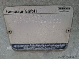 Humbaur Tieflader- Anhänger Pritsche   Plane TOP