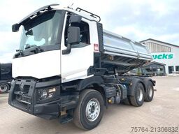 RENAULT C480/Meiller Kipper/Bordmatik/AP-Achsen/Blatt