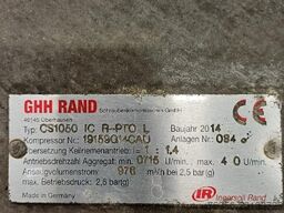 Ghh rand Occ Bulk / silo compressor Ghh Rand CS1050