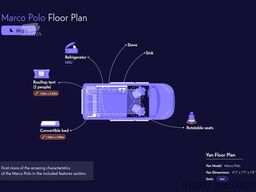 2022 Mercedes Marco Polo Automático | Techo elevable