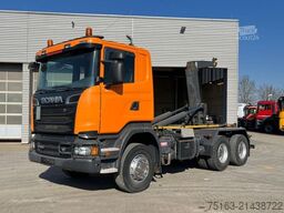 SCANIA R 520 6x4 Abrollkipper V8, kurzer Radstand