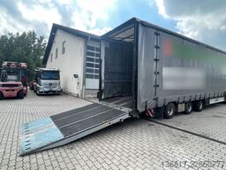 FLIEGL SDS410 Tieflader Gardine Jumbo Plane Lenkachse