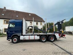 DAF XF 510 FAT 6x4 Holztransport Ladekran Palfinger