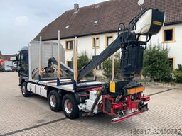 DAF XF 510 FAT 6x4 Holztransport Ladekran Palfinger