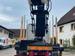 DAF XF 510 FAT 6x4 Holztransport Ladekran Palfinger