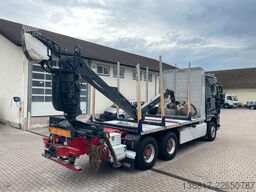 DAF XF 510 FAT 6x4 Holztransport Ladekran Palfinger