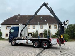 DAF XF 510 FAT 6x4 Holztransport Ladekran Palfinger