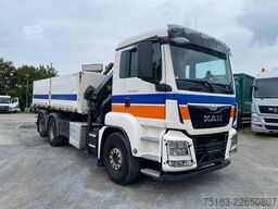 MAN TG-S 26.400 6x2-2 BL 3-Achs Kipper Kran +Funk+Gr